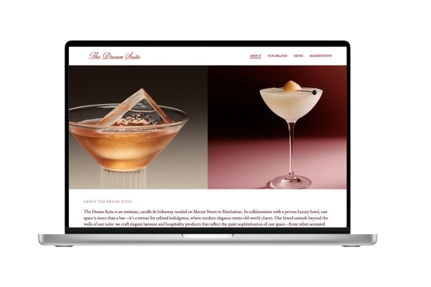 ALVORE website design showcase