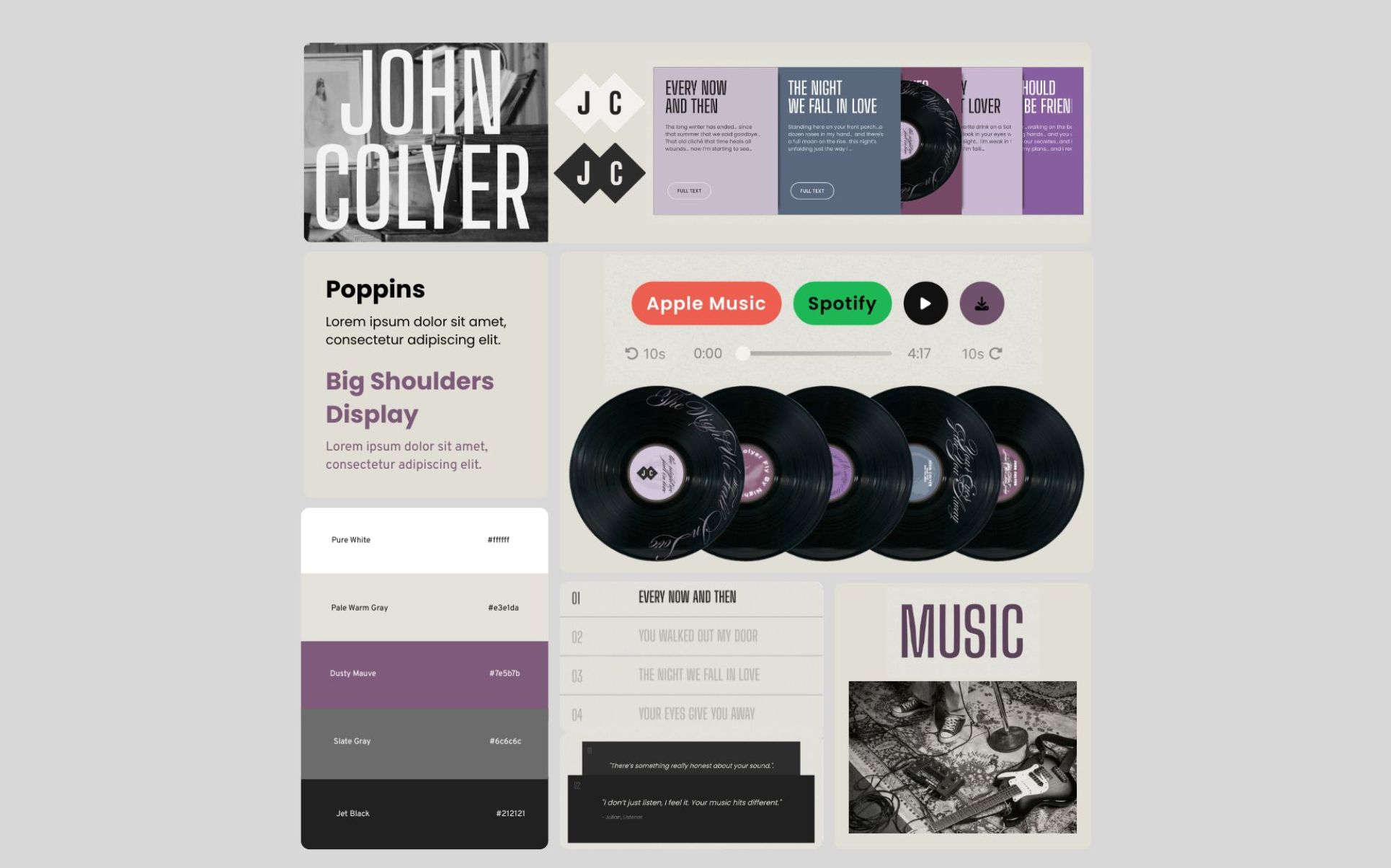 John Colyer second preview